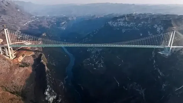 Dünyanın En Yüksek Köprüsü Açılıyor: 1 Saatlik Yolculuk 90 Saniyeye İnecek