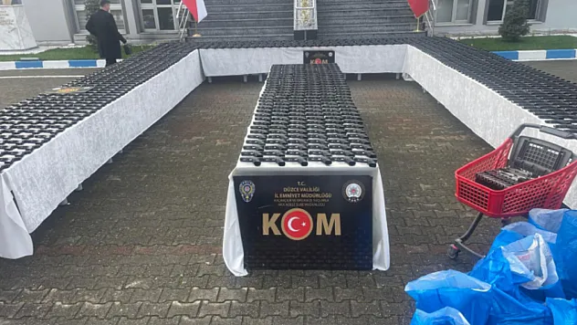 Düzce'de Dev Silah Operasyonu