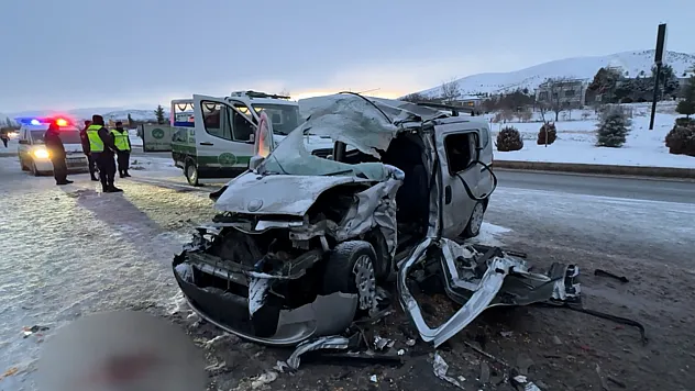 Elazığ-Malatya Kara Yolunda Acı Son!