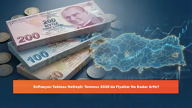 Enflasyon Tablosu Netleşti: Temmuz 2026'da Fiyatlar Ne Kadar Arttı?