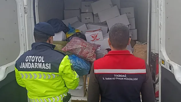 Ergene'de Kaçak Sevkiyat: 2 Ton Antep Fıstığı Ele Geçirildi!
