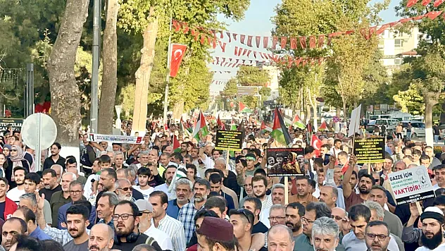 Gazze İçin Zulme Karşı Adalet Yürüyüşü
