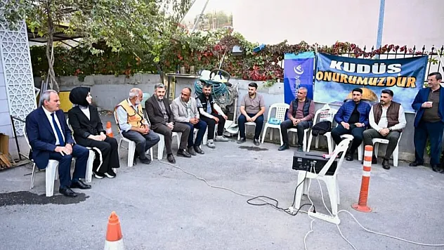 Gedik Mahallesi'nden Filistinli Çocuklara Destek