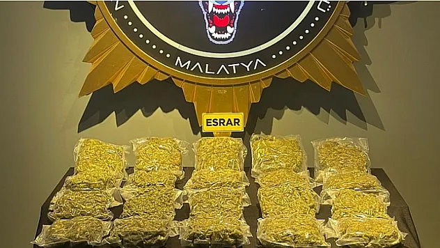 Gündüzbey'de 13 Kilo Kenevir Ele Geçirildi