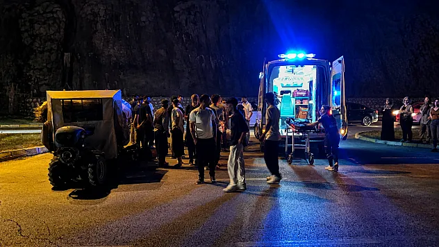 Güney Kuşak Yolu'nda Kaza! Motosiklet Sürücüsü Yaralandı