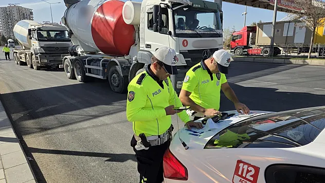Güvenlik İçin Hafriyat Araçlarına Yakın Takip