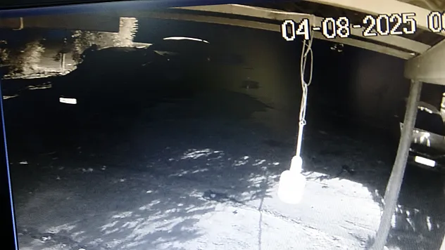 Hırsızlık girişimi kamerada! Araç kapılarını tek tek yokladı