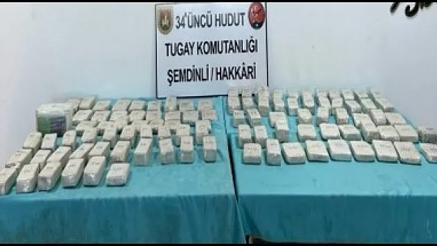 Hudut Hatlarında Uyuşturucu Operasyonu
