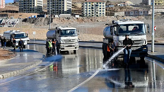 İkizce Konutları'nda Hijyen Seferberliği