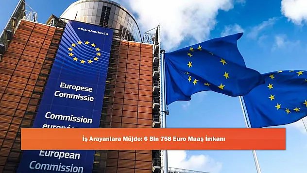 İş Arayanlara Müjde: 6 Bin 758 Euro Maaş İmkanı