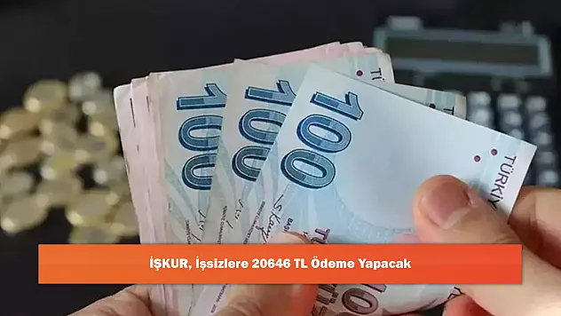 İŞKUR, İşsizlere 20646 TL Ödeme Yapacak