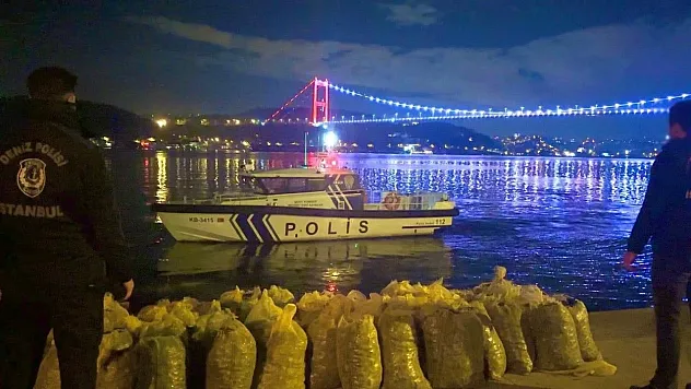 İstanbul'da 2,5 Ton Kaçak Midye Ele Geçirildi! Rekor Ceza Kesildi