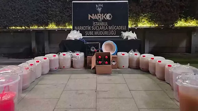 İstanbul'da Uyuşturucu Operasyonu: 442 Kilo Metamfetamin Ele Geçirildi
