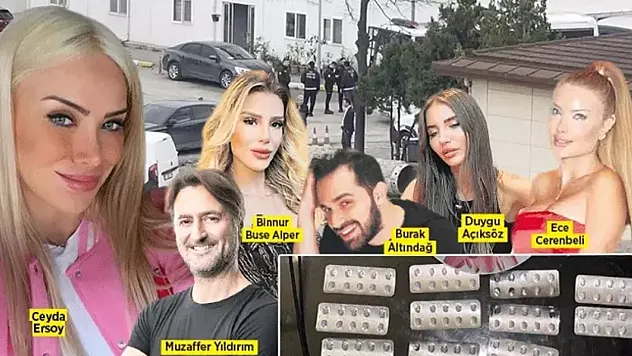 İstanbul Merkezli Geniş Kapsamlı Narkotik Operasyonunda Ünlü İsimler Adliyeye Sevk Edildi