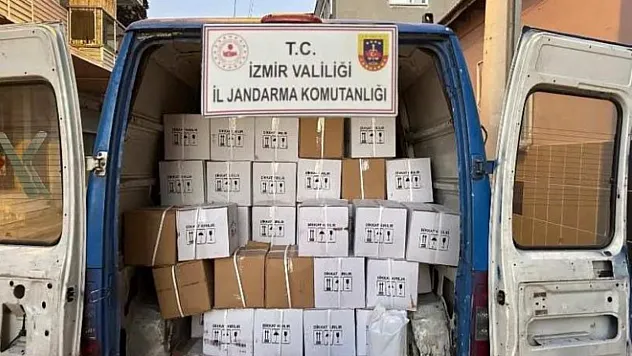 İzmir'de Kaçak İçki Baskını