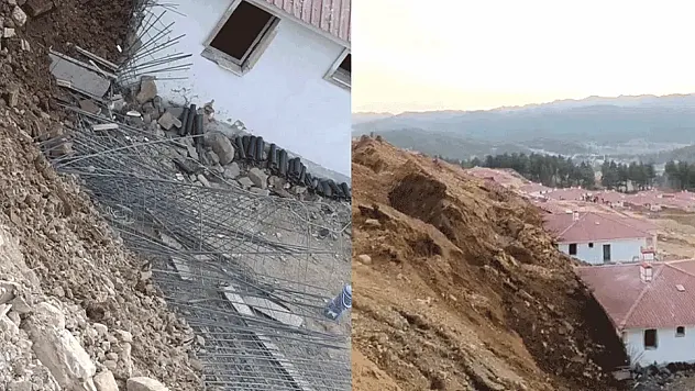 Kahramanmaraş'ta Heyelan Felaketi: 10 Köy Evi Toprak Altında Kaldı