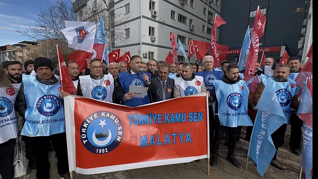 Kamu-Sen Malatya Şubesi'nden Memur ve Emekli Zammına Sert Tepkiler!