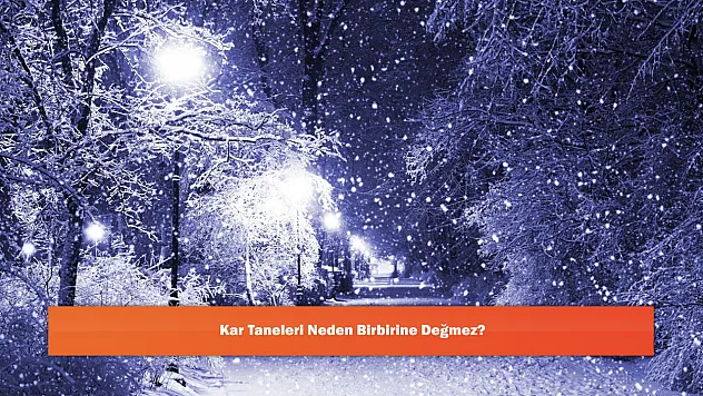 Kar Taneleri Neden Birbirine Değmez?