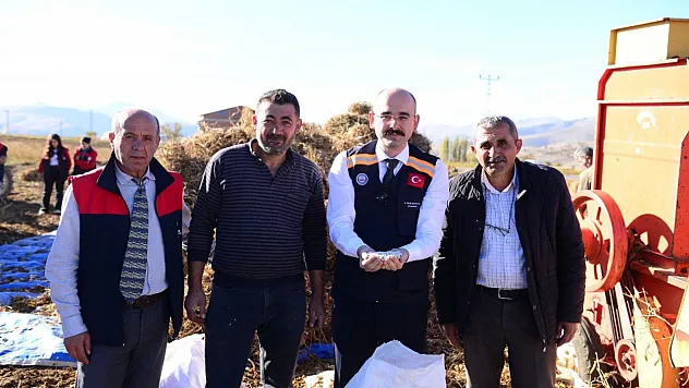 Kaymakam Sungur'dan Üreticiye Destek