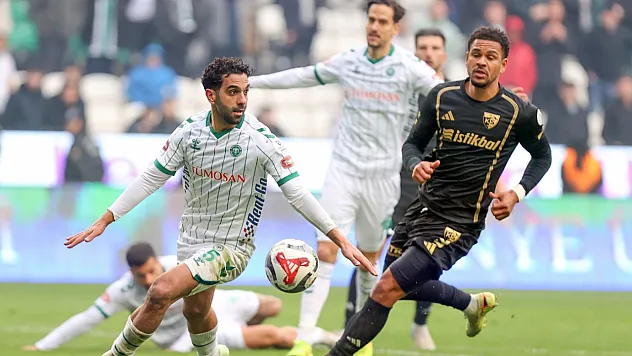 Kayseri, Konya'dan Puanı Uzatmalarda Kaptı!