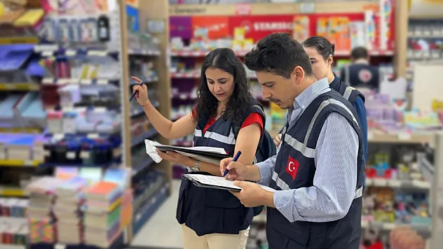 Kırtasiye Ürünlerinde Sıkı Denetim! Milyonlarca Ürün Mercek Altına Alındı