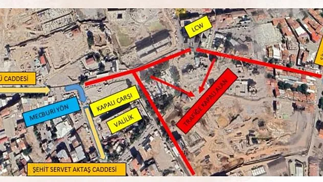 Kışla ve Fuzuli Caddeleri 4 Gün Kapalı Kalacak!