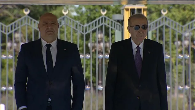 Külliye'de Üst Düzey Diploması Trafiği! Cumhurbaşkanı Erdoğan Konuğunu Törenle Ağırladı