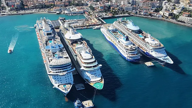 Kuşadası'nda Turizm Yoğunluğu!