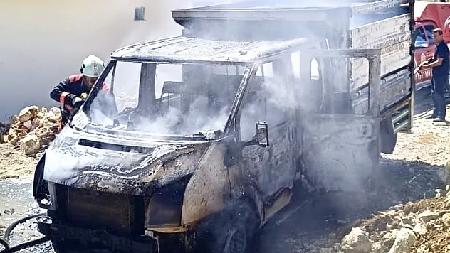 Malatya Akçadağ TOKİ'de Yangın