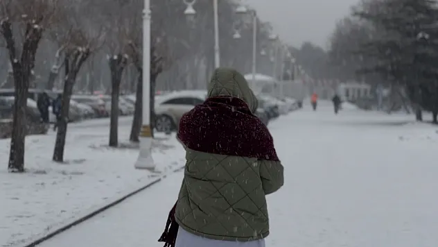 Malatya Beyaza Büründü Kar Yağışı Etkisini Arttırdı