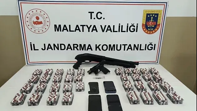 Malatya'da 1 Ton 628 Kilo Madde Ele Geçirildi