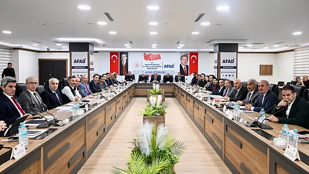 Malatya'da Afetlere Karşı Stratejik Planlama
