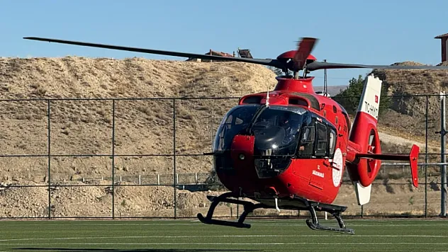 Malatya'da Ambulans Helikopter Seferber Oldu!