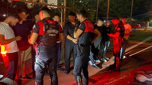 Malatya'da Asayiş Denetimleri Sıklaştı! Park Ve Bahçelerde Polis Uygulaması