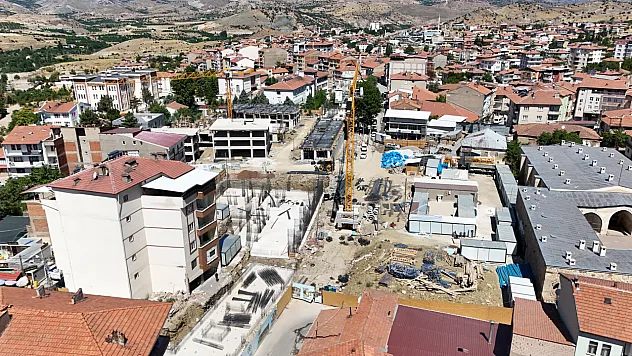 Malatya'da Değişim Sürüyor! Hekimhan'ın Yeni Çarşısı Gün Yüzüne Çıkıyor