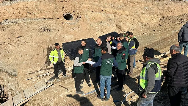 Malatya'da DSİ'den Proje İncelemesi