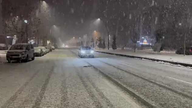 Malatya'da Kar Yağışı Etkisini Gösterdi