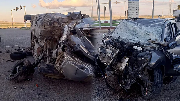 Malatya'da Feci Kaza! 1 Yaralının Durumu Ağır