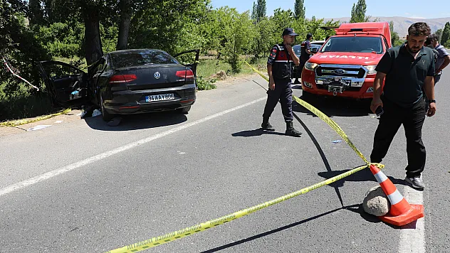 Malatya'da Feci Kaza! Ağaca Çarpan Otomobilde Can Kaybı Arttı