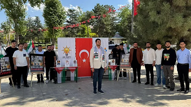 Malatya'da Gazze için 'Boş Sıralar' eylemi