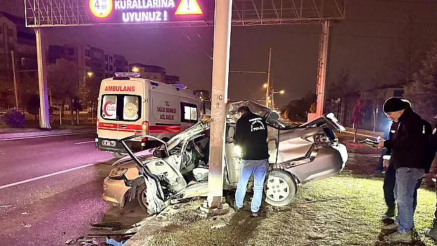 Malatya'da Gece Yarısı Feci Kaza: 1 Ölü!