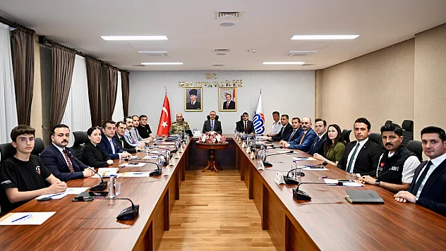 Malatya'da Güvenlik Toplantısında Bir Haftalık Denetim Sonuçları Değerlendirildi!