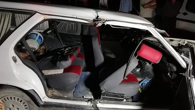 Malatya'da hafif ticari araç ile otomobil çarpıştı: 8 yaralı
