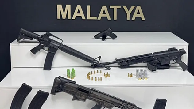 Malatya'da İkamet Kurşunlayan Şahıslar Silahlarıyla Birlikte Ele Geçirildi!