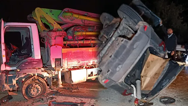 Malatya'da İki Araç Çarpıştı! Cip Karşı Şeride Savruldu