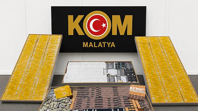 Malatya'da Kaçak Sigara Ticaretine Darbe! KOM'dan Başarılı Operasyon
