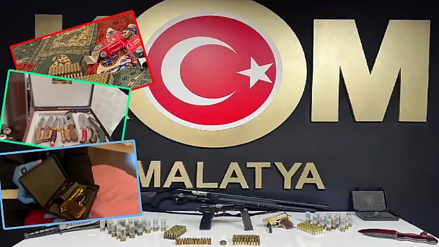 Malatya'da Kaçak Silah Ticaretine Karşı Mücadele