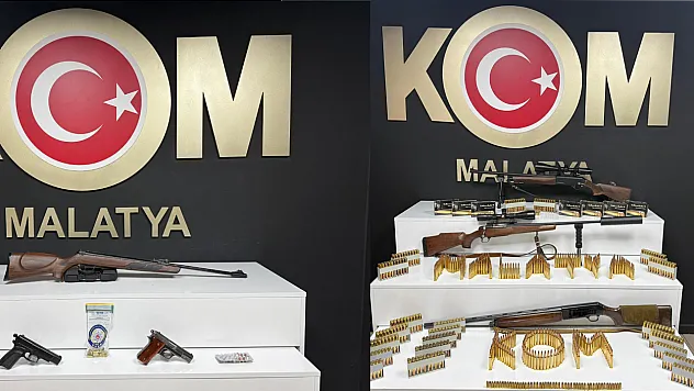 Malatya'da Kaçak Silahlanmaya Büyük Darbe: 2 Gözaltı