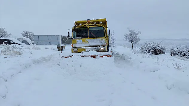 Malatya'da Kar Yağışıyla Kritik Yollar Kapandı!