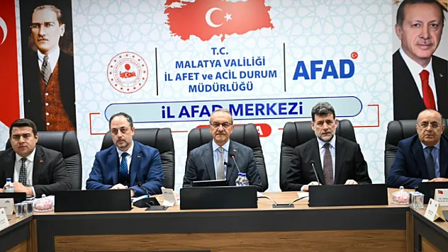 Malatya'da Kırsal Konutlar İçin Toplantı: Hedef Yaz Aylarına Kadar Tamamlamak!